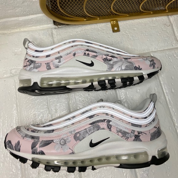 Nike Air Max 97 Shoes Floral Pink Size 10 NEW - Picture 3 of 6